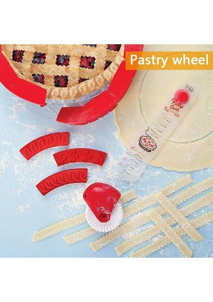 Dalga Deseni Stili Pizza Rulo Kesici Pasta Kurabiye Kesici Pasta Pişirme Araçları Bıçak Bakeware Kabartma Hamur Rulo Kafes Kesici El Sanatları Kolay Temizlenebilir (Yurt Dışından) indirimleri