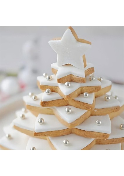 No.4 Tarzı Et Noel Ağacı Kurabiye Kesici Kalıp Yıldız Şekli Fondan Kek Bisküvi Kesici Kalıpları 3D Kek Dekorasyon Araçları Pişirme Kalıpları (Yurt Dışından) fiyatları