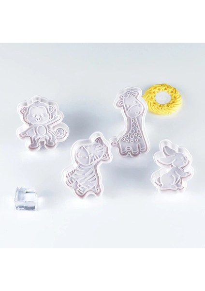 Hayvan A Stili Et Dıy Ayçiçeği Çiçek Bakeware Sakura Kiraz Çiçekleri Çerez Kesici Kalıpları Fondan Sugarcraft Kek Kurabiye Dekorasyon Aracı (Yurt Dışından)