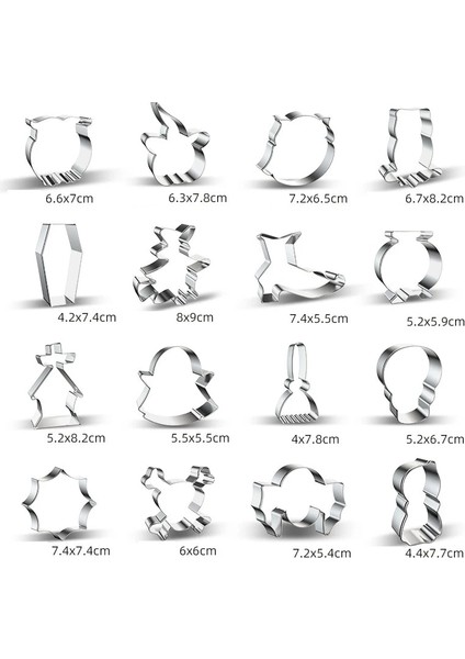 5 Adet-C Tarzı Cadılar Bayramı Kurabiye Kalıbı Mutfak Aksesuarları Mutfak Alet Takımları Mutfak Aletleri Bento Aksesuarları Utensílios De Cozinha (Yurt Dışından) fırsatları