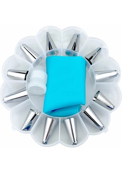 Kutu Stili Olmadan Yeşil 14PCBOX Tatlı Dekoratörler Silikon Buzlanma G Kremalı Pasta Torbası Paslanmaz Çelik G Kremalı Pasta Için Buzlanma Memesi Aracı (Yurt Dışından) fiyatları