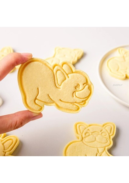 N Tarzı Yeni Et Sevimli Bulldog Köpek Şekilli Kurabiye Kesiciler Kalıp Bisküvi Pişirme Aracı Mutfak Eşyaları Bakeware Çocuklar Için Dıy Aracı El Kalıp (Yurt Dışından) fiyatları