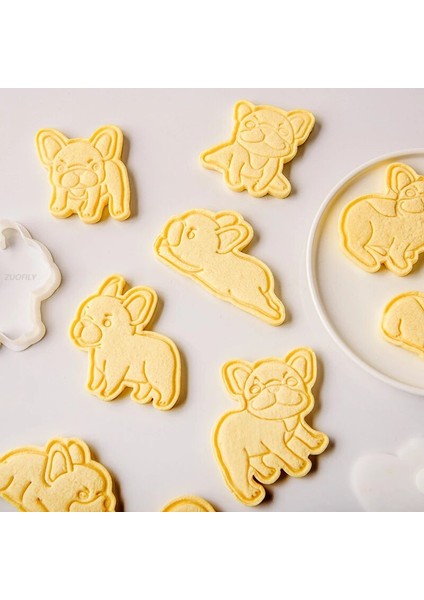 N Tarzı Yeni Et Sevimli Bulldog Köpek Şekilli Kurabiye Kesiciler Kalıp Bisküvi Pişirme Aracı Mutfak Eşyaları Bakeware Çocuklar Için Dıy Aracı El Kalıp (Yurt Dışından) modelleri