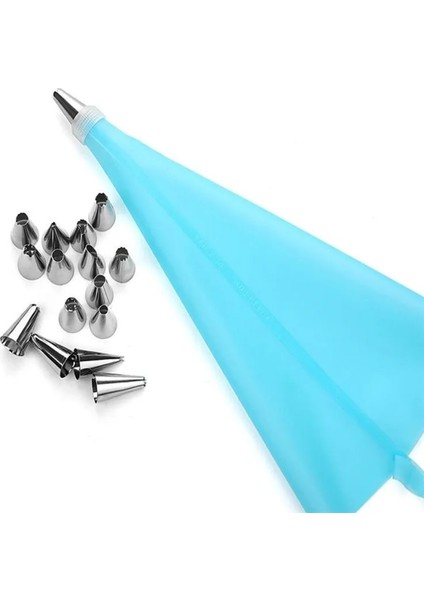 26 Adet Tarzı Et Silikon Pasta Torbası Ipuçları Mutfak Dıy 48 Buzlanma G Nozul + Krem Yeniden Kullanılabilir Pasta Torbaları Pasta Süsleme Araçları (Yurt Dışından) fırsatları