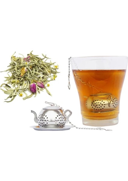 Altın Yuvarlak Tepsi Stili Paslanmaz Çelik Demlik Şekli Çay Demlik Baharat Çiçek Çay Süzgeç Bitkisel Filtre Mutfak Teaware Aksesuarları Çay Topu Teesieb (Yurt Dışından)