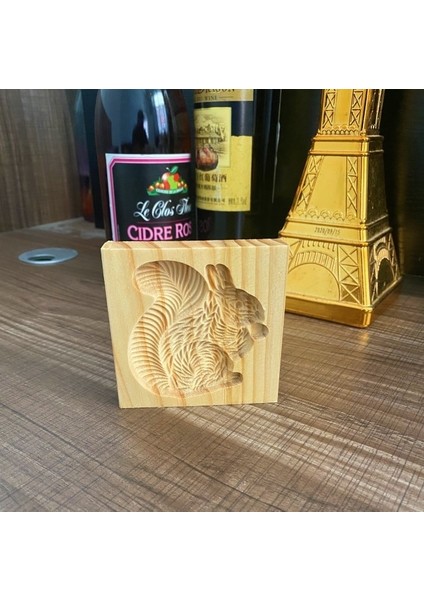 F Stili Ahşap Kurabiye Kalıbı Kesici Ahşap Zencefilli Kurabiye Kalıpları Basın 3D Kek Kabartma Pişirme Kalıbı Gül Çiçek Kesici Fırın Aletleri (Yurt Dışından)