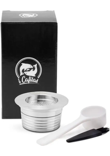 1 Kapsül Tarzı Icafilas Lavaz Za Için Yeniden Kullanılabilir Mavi Kahve Filtreleri Için Lavaz Za LB951 ve CB-100 Makinesi Paslanmaz Çelik Doldurulabilir Kapsül Pod (Yurt Dışından)