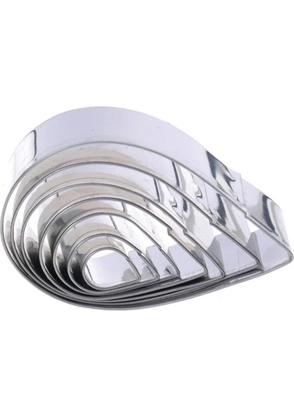 Gümüş Tarzı Et Çerez Kesiciler Dıy Pasta Fondan Damgalama Kalıp Gül Petal Şeker Craft Bisküvi Kesiciler Çikolatalı Kek Dekorasyon Araçları (Yurt Dışından) fırsatları