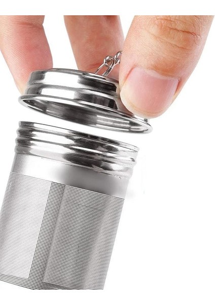 1 Adet Yaratıcı Paslanmaz Çelik Çay Demlik Süzgeç Yaprak Baharat Bitkisel Demlik Yeniden Kullanılabilir Örgü Filtre Ev Mutfak Aksesuarları (Yurt Dışından)