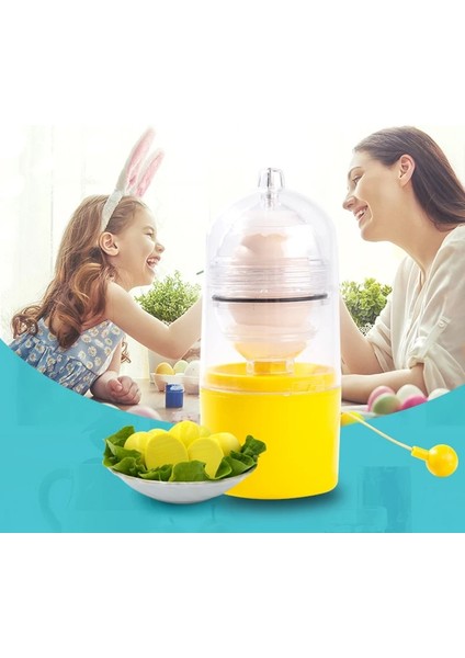Sarı Stil Yumurta Karıştırıcı Çalkalayıcı Silikon Ped Çekme Halatı ile Çekme Kuvveti Döner Tasarım Beyaz Sarısı Çırpma Mikser Mutfak Aleti Ev (Yurt Dışından) fiyatları