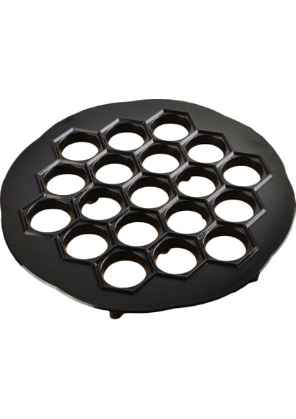 About 21CM Black Style Hamur Kalıp Plastik Mantı Makinesi Mutfak Aksesuarlarıekipman Dıy Et Hamur Makinesi Makinesi Mutfak Gadget Seti Delikler (Yurt Dışından)