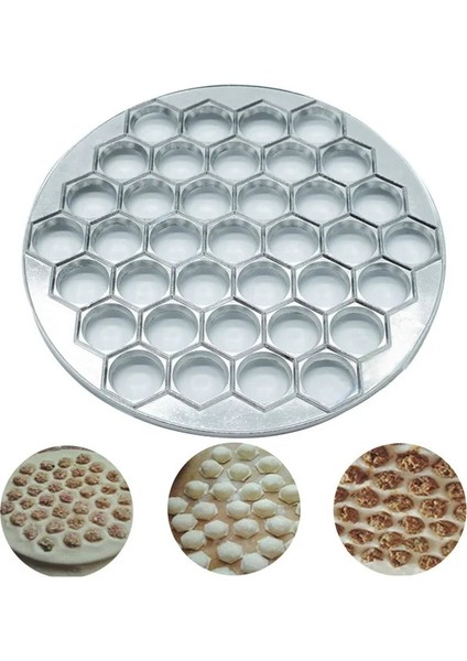 About 21CM Black Style Hamur Kalıp Plastik Mantı Makinesi Mutfak Aksesuarlarıekipman Dıy Et Hamur Makinesi Makinesi Mutfak Gadget Seti Delikler (Yurt Dışından)