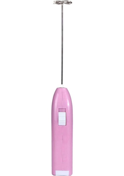 Pembe Tarzı Moda Pembe Mutfak Elektrikli El Çırpma Mikseri Kahve Süt Yumurta Çırpıcı Paslanmaz Çelik Elektrikli El Mikseri L * 5 (Yurt Dışından)