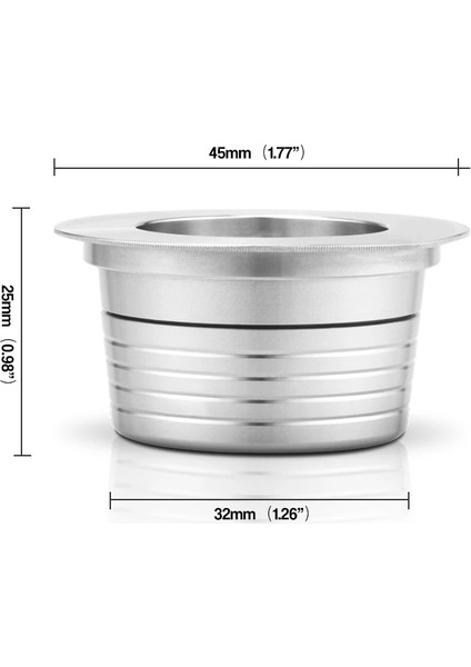 1 Kapsül Tarzı Icafilas Lavaz Za Için Yeniden Kullanılabilir Mavi Kahve Filtreleri Için Lavaz Za LB951 ve CB-100 Makinesi Paslanmaz Çelik Doldurulabilir Kapsül Pod (Yurt Dışından) modelleri
