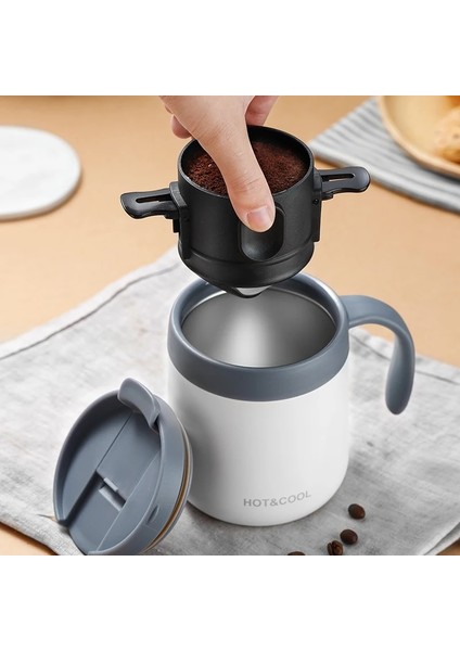 No.1 Tarzı Oneısall Kahve Filtresi Paslanmaz Çelik Çift Katmanlı Damla Kahve Damlatıcı Katlanabilir Çay Demlik Örgü Kağıtsız Taşınabilir Tutucu (Yurt Dışından) modelleri