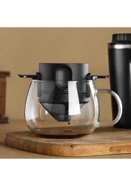 No.1 Tarzı Oneısall Kahve Filtresi Paslanmaz Çelik Çift Katmanlı Damla Kahve Damlatıcı Katlanabilir Çay Demlik Örgü Kağıtsız Taşınabilir Tutucu (Yurt Dışından) fırsatları