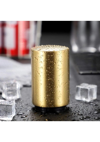 Altın Tarzı Otomatik Bira Şişe Açacağı Mıknatıs Bira Açacağı Paslanmaz Çelik Aşağı Açacağı Şarap Bira Soda Kapağı Açacağı Mutfak Aksesuarları (Yurt Dışından)