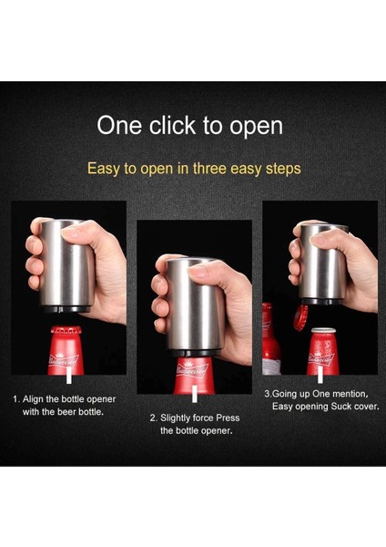 Altın Tarzı Otomatik Bira Şişe Açacağı Mıknatıs Bira Açacağı Paslanmaz Çelik Aşağı Açacağı Şarap Bira Soda Kapağı Açacağı Mutfak Aksesuarları (Yurt Dışından) modelleri