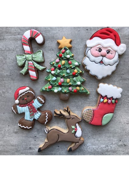 Kenıao Noel Noel Baba Kurabiye Kesici x 8,6 cm - Kış Bisküvi Fondan Ekmek Sandviç Kalıbı - Paslanmaz Çelik (Yurt Dışından) fiyatları