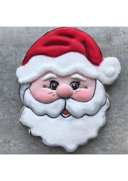 Kenıao Noel Noel Baba Kurabiye Kesici x 8,6 cm - Kış Bisküvi Fondan Ekmek Sandviç Kalıbı - Paslanmaz Çelik (Yurt Dışından) modelleri