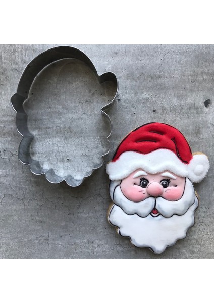Kenıao Noel Noel Baba Kurabiye Kesici x 8,6 cm - Kış Bisküvi Fondan Ekmek Sandviç Kalıbı - Paslanmaz Çelik (Yurt Dışından) fırsatları
