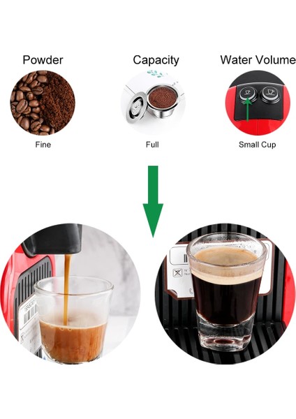 Açık Sarı Stil Icafilas Doldurulabilir Paslanmaz Çelik Espresso Kahve Makinesi Nespresso Makinesi Için Kapsül Yeniden Kullanılabilir Filtre Kahve Kapları (Yurt Dışından) fırsatları