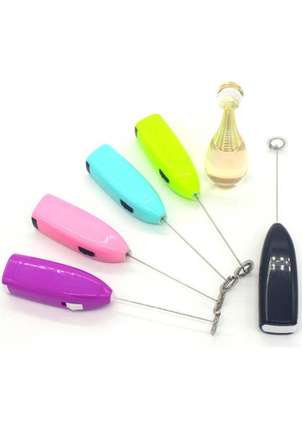 1 Adet Rastgele Renk Stili 1 Adet Sütlü Içecek Kahve Çırpma Mikser Elektrikli Yumurta Çırpıcı Frother Foamer Mini Kolu Karıştırıcı Pratik Mutfak Pişirme Aracı (Yurt Dışından)