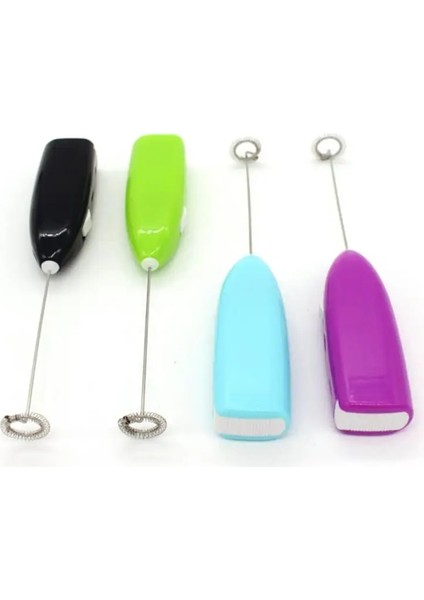 1 Adet Rastgele Renk Stili 1 Adet Sütlü Içecek Kahve Çırpma Mikser Elektrikli Yumurta Çırpıcı Frother Foamer Mini Kolu Karıştırıcı Pratik Mutfak Pişirme Aracı (Yurt Dışından)