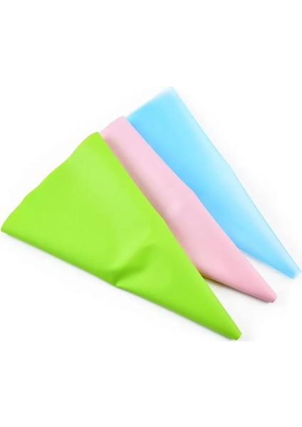 Yeşil Stil Ack Şekerleme Torbası Silikon Buzlanma G Krem Pasta Torbası Memesi Dıy Kek Dekorasyon Pişirme Dekorasyon Araçları Dropship (Yurt Dışından) fırsatları