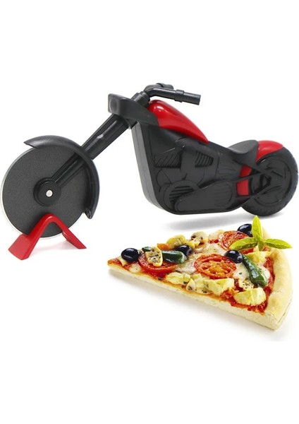 B Tarzı Bisiklet Motosiklet Balta Şekli Kek Aracı Pizza Tekerleği Paslanmaz Çelik Kesici Veya Waffle Hamur Çerez Seramik Pizza Kesici (Yurt Dışından) modelleri