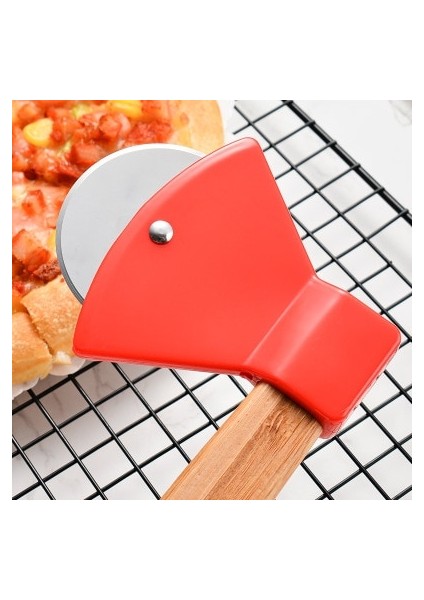 B Tarzı Bisiklet Motosiklet Balta Şekli Kek Aracı Pizza Tekerleği Paslanmaz Çelik Kesici Veya Waffle Hamur Çerez Seramik Pizza Kesici (Yurt Dışından) indirimleri