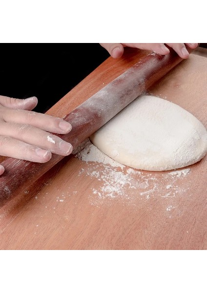 50CM Tarzı Akasya Ahşap Oklava Kabartma Oklava Pişirme Pasta Ekmek Hamur Rulo Noel Ahşap Mutfak Aletleri Fırın Aksesuarları (Yurt Dışından) fiyatları