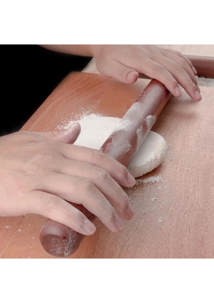 50CM Tarzı Akasya Ahşap Oklava Kabartma Oklava Pişirme Pasta Ekmek Hamur Rulo Noel Ahşap Mutfak Aletleri Fırın Aksesuarları (Yurt Dışından) modelleri