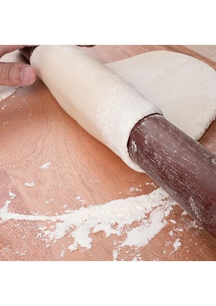 50CM Tarzı Akasya Ahşap Oklava Kabartma Oklava Pişirme Pasta Ekmek Hamur Rulo Noel Ahşap Mutfak Aletleri Fırın Aksesuarları (Yurt Dışından) fırsatları