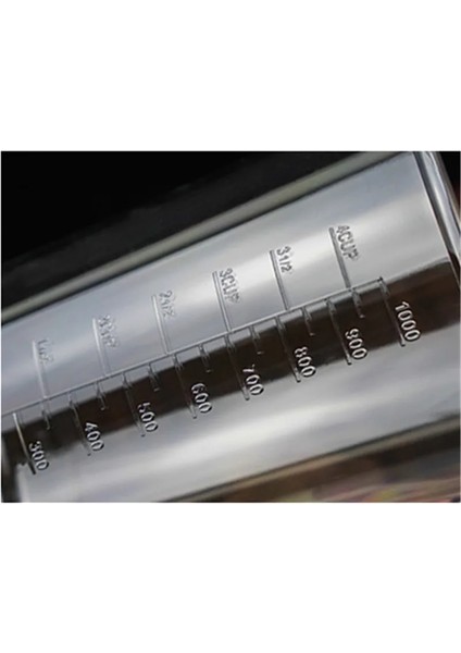 Açık Yeşil Tarzı Akrilik Plastik Dereceli Ölçme Kabı Sıvı Konteyner Epoksi Relicone Yapma Aracı Şeffaf Karıştırma Kabı Ölçüm Kaşığı (Yurt Dışından)