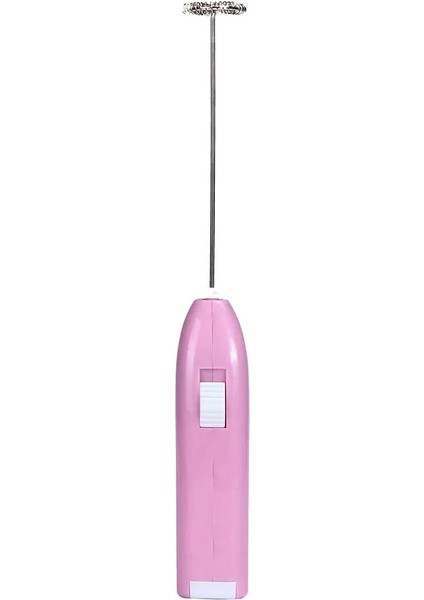 Pembe Tarzı Moda Pembe Mutfak Elektrikli El Çırpma Mikseri Kahve Süt Yumurta Çırpıcı Paslanmaz Çelik Elektrikli El Mikseri L * 5 (Yurt Dışından)