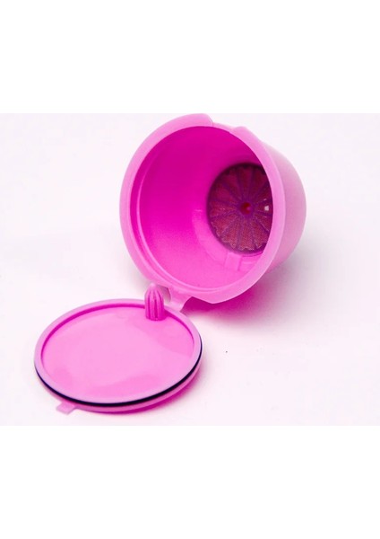 Pembe Tarzı Lmetjma 9 Renk Doldurulabilir Yeniden Kullanılabilir Dolce Gusto Kahve Kapsülleri Dolce Gusto Makineleri Için Bpa Içermeyen Kahve Kapları Kahve Filtresi Seti (Yurt Dışından)