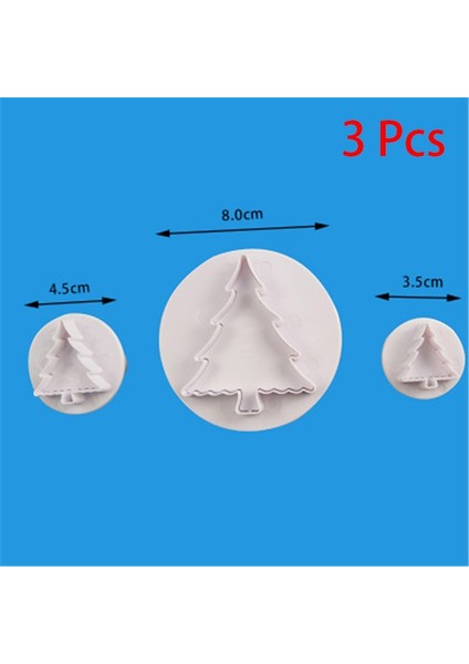 Stili Temizle Noel Pişirme Güvercin Fondan Kek Kurabiye Yapıştırma Kalıp Sugarcraft Piston Kesici Kek Dekorasyon Seti Araçları Mutfak Börek (Yurt Dışından)