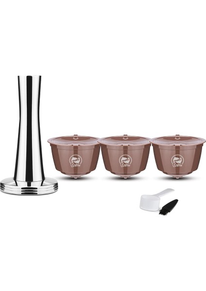 Fildişi Tarzı Icafilas Yükseltme Sürümü Paslanmaz Çelik Dolce Gusto Için Doldurulabilir Nescafe Makinesi Için Kahve Kapsülü Yeniden Kullanılabilir Kahve Filtresi (Yurt Dışından)