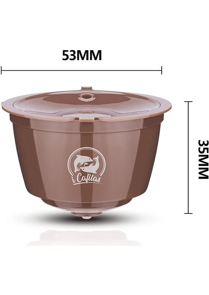 Fildişi Tarzı Icafilas Yükseltme Sürümü Paslanmaz Çelik Dolce Gusto Için Doldurulabilir Nescafe Makinesi Için Kahve Kapsülü Yeniden Kullanılabilir Kahve Filtresi (Yurt Dışından) fırsatları