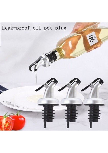 3pc Tarzı Kauçuk Şarap Dökücü Zeytinyağı Püskürtücü Likör Dağıtıcı Flip Şarap Şişesi Tıpası Şişe Kapakları Bar Aksesuarları Ev Barları (Yurt Dışından) indirimleri