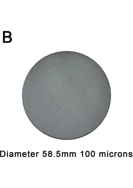 B Tarzı .5 Iletişim Duş Ekranı Puck Ekran Filtresi Kafesi Kahve Makinesi Için Evrensel Olarak Kullanılan Yeniden Kullanılabilir Çelik Filtre (Yurt Dışından)
