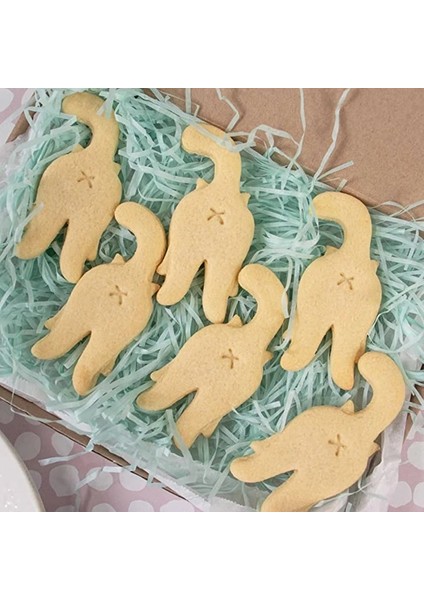 3 Adet Set Stili Dıy Kedi Şekli Çerez Kesiciler Kalıp Çocuklar Çocuklar Için Sevimli 3D Hayvan Kitty Kedi Bisküvi Kalıbı Bakeware Çerez Damgası Pişirme Araçları (Yurt Dışından)