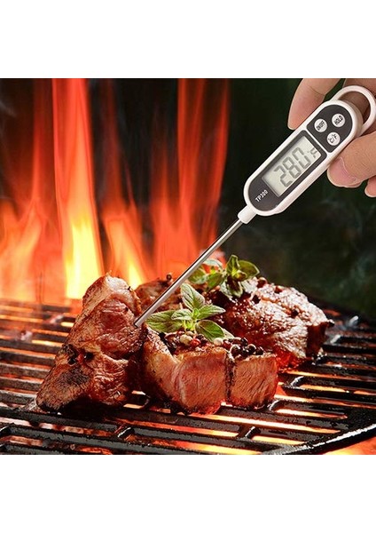 No.3 Tarzı Sıcak Satış Dijital Mutfak Termometresi Et Su Süt Pişirme Gıda Probu Barbekü Elektronik Fırın Termometre Mutfak Aletleri (Yurt Dışından)