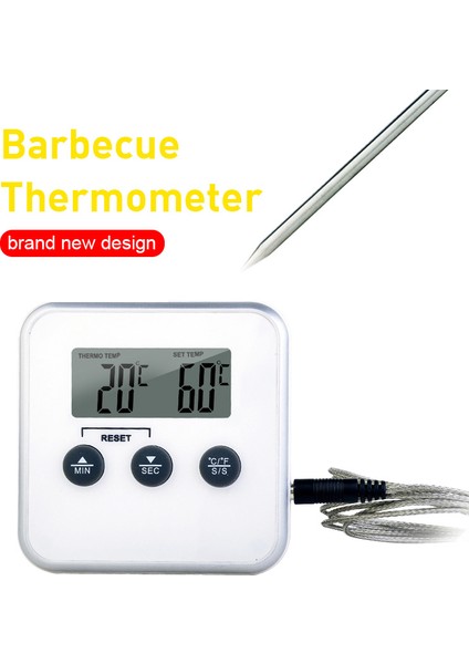 1 Adet Siyah Stil 1 Adet Dijital Mutfak Termometresi Barbekü Elektronik Dijital Gıda Probu Termometre Barbekü Su Süt Et Sıcaklığı Mutfak Gereçleri (Yurt Dışından) fiyatları