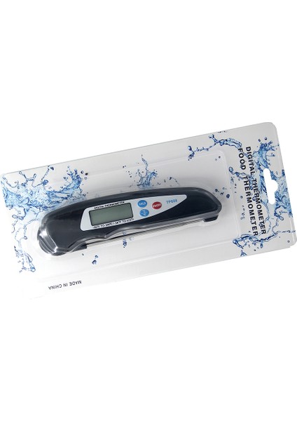 TP608-SIYAH Stil Mutfak Dijital Gıda Termometresi Et Barbekü Su Süt Yağı Kolaylık Elektronik Fırın Pişirme Sıcaklık Probu Araçları (Yurt Dışından)