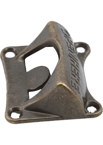 Bronz-4 Adet Tarzı Çinko Alaşımlı Vintage Bronz Duvara Monte Açacağı Şarap Bira Soda Cam Kapak Şişe Açacağı Mutfak Aksesuarları Malzemeleri Bar (Yurt Dışından)