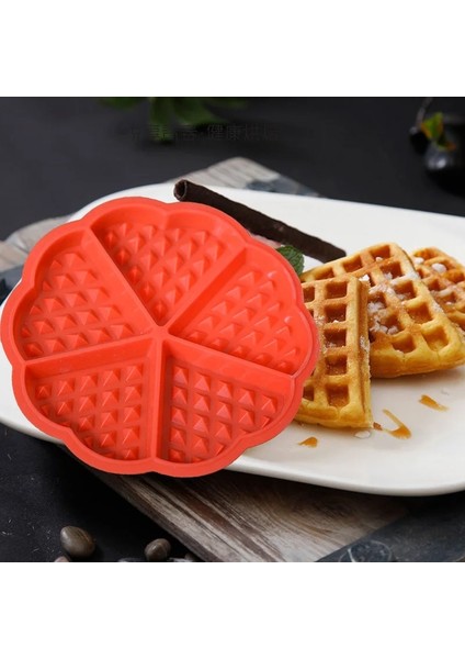 B Tarzı Dıy Silikon Waffle Kalıp Yapışmaz Mutfak Bakeware Kek Kalıp Makineleri Fırın Için Yüksek Sıcaklık Pişirme Seti Bakeware Pişirme Aracı (Yurt Dışından) fiyatları