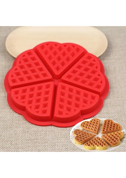 B Tarzı Dıy Silikon Waffle Kalıp Yapışmaz Mutfak Bakeware Kek Kalıp Makineleri Fırın Için Yüksek Sıcaklık Pişirme Seti Bakeware Pişirme Aracı (Yurt Dışından) modelleri