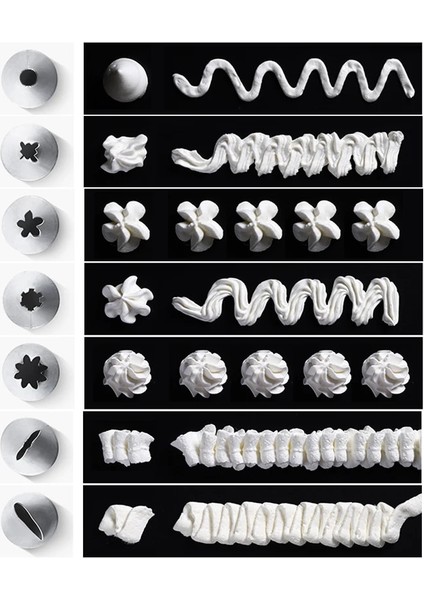 E14-14PCS-MAVI Tarzı Silikon Pasta Torbası G Nozullar Dondurma Kremalı Kek Dekorasyon Araçları Pasta Çantaları + 24 Nozul Seti Yeniden Kullanılabilir Ipuçları Mutfak (Yurt Dışından) fırsatları